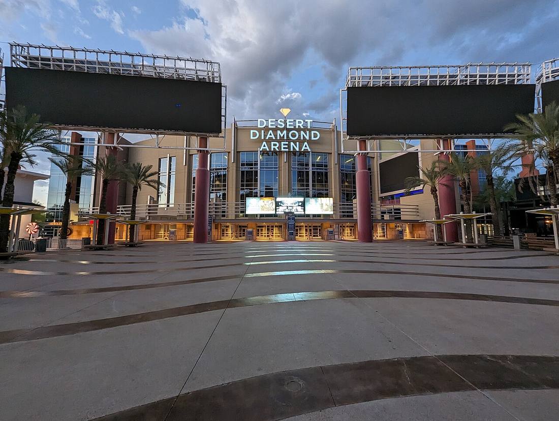 Desert Diamond Arena in Glendale, Arizona