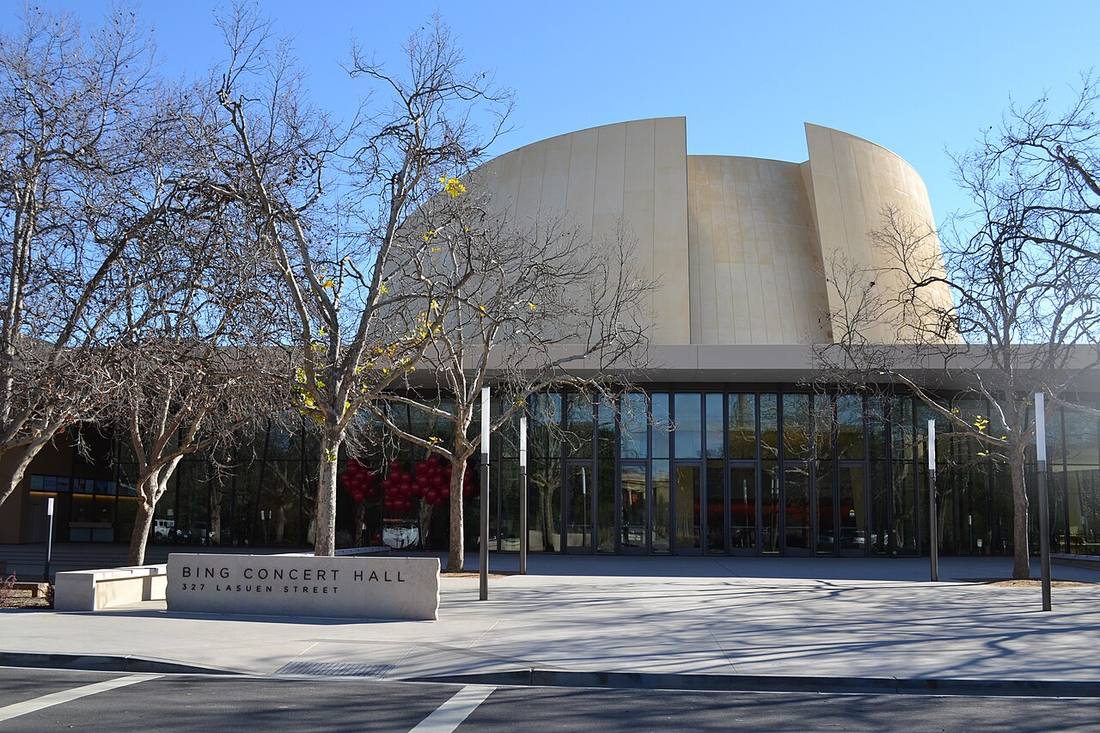 Bing Concert Hall in Stanford, California