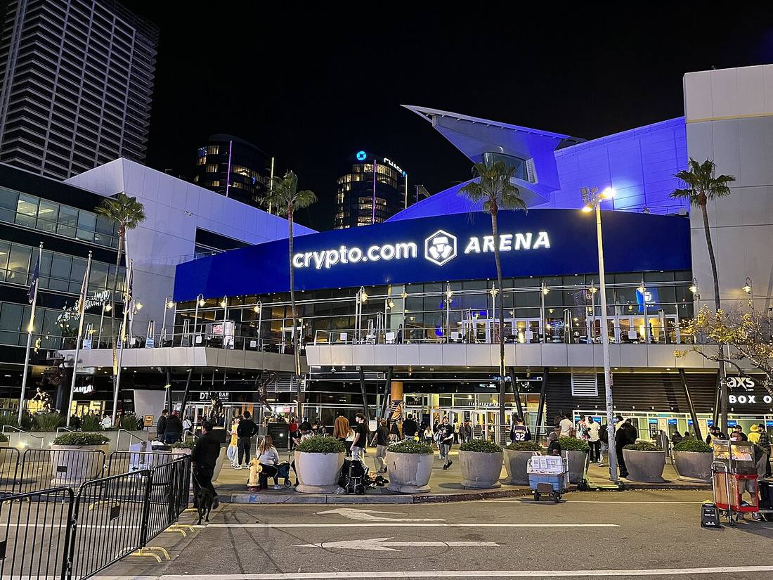 Crypto.com Arena in Los Angeles, California