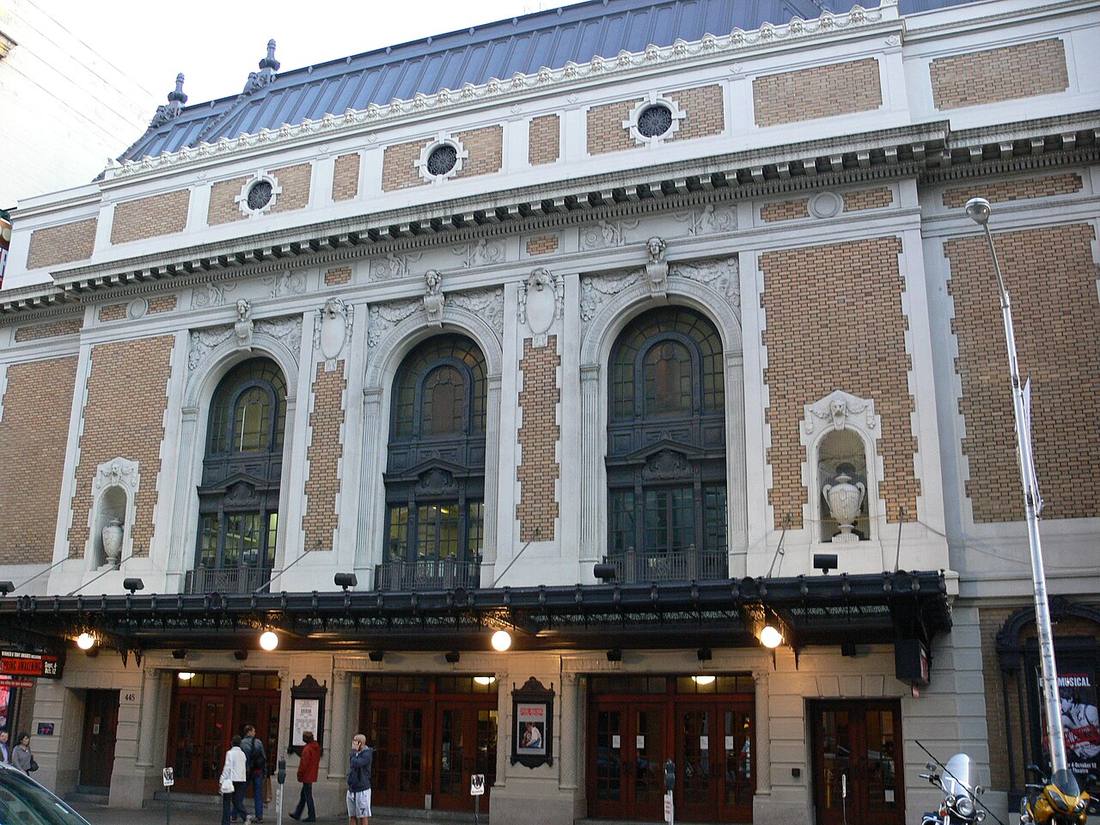 Curran Theatre in San Francisco, California