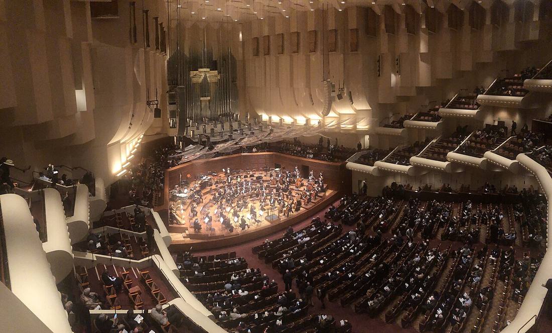 Davies Symphony Hall in San Francisco, California