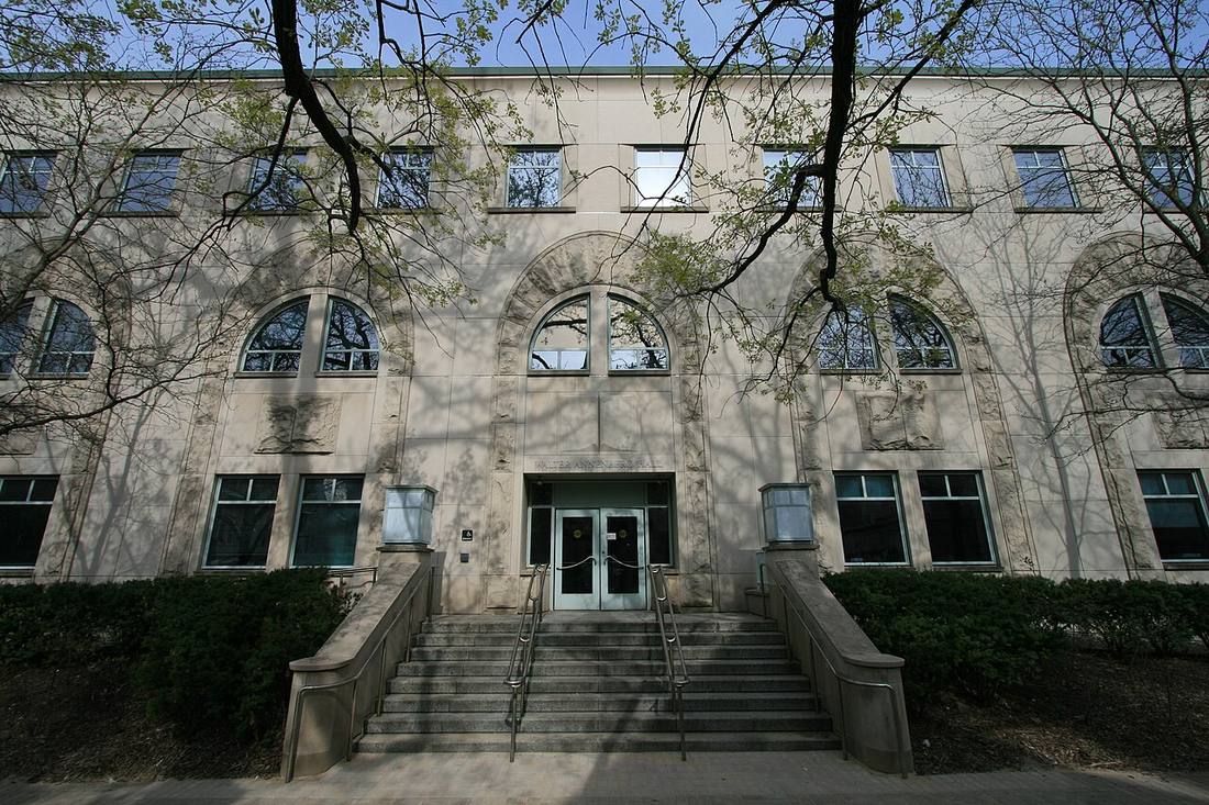 Cahn Auditorium in Evanston, Illinois