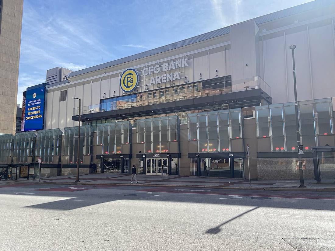 CFG Bank Arena in Baltimore, Maryland
