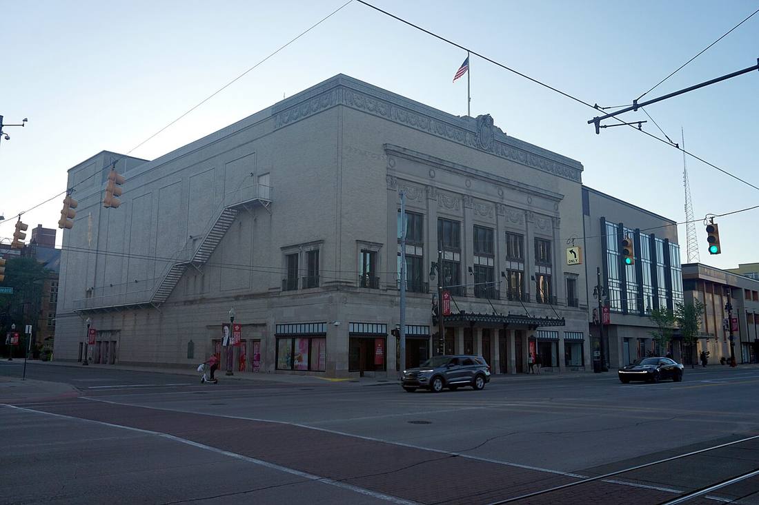 Detroit Symphony Orchestra Hall in Detroit, Michigan