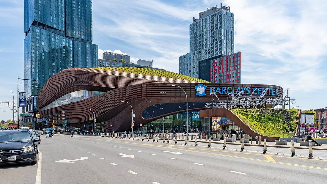 Barclays Center in Brooklyn, New York