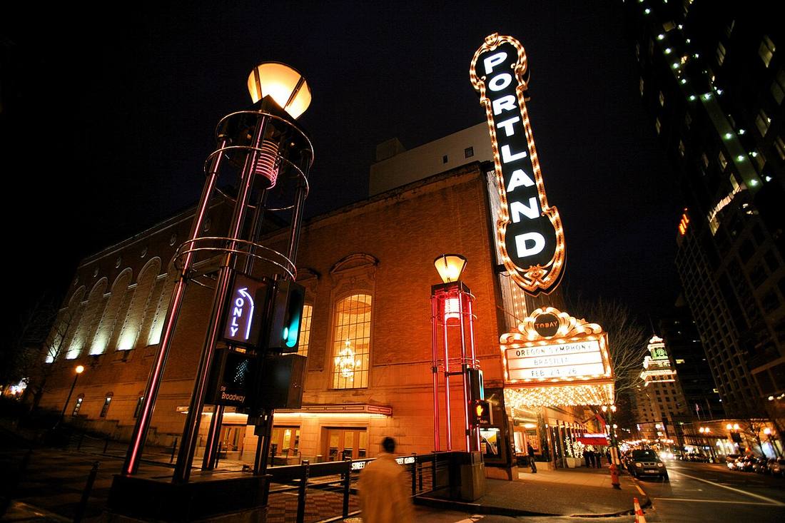 Arlene Schnitzer Concert Hall in Portland, Oregon