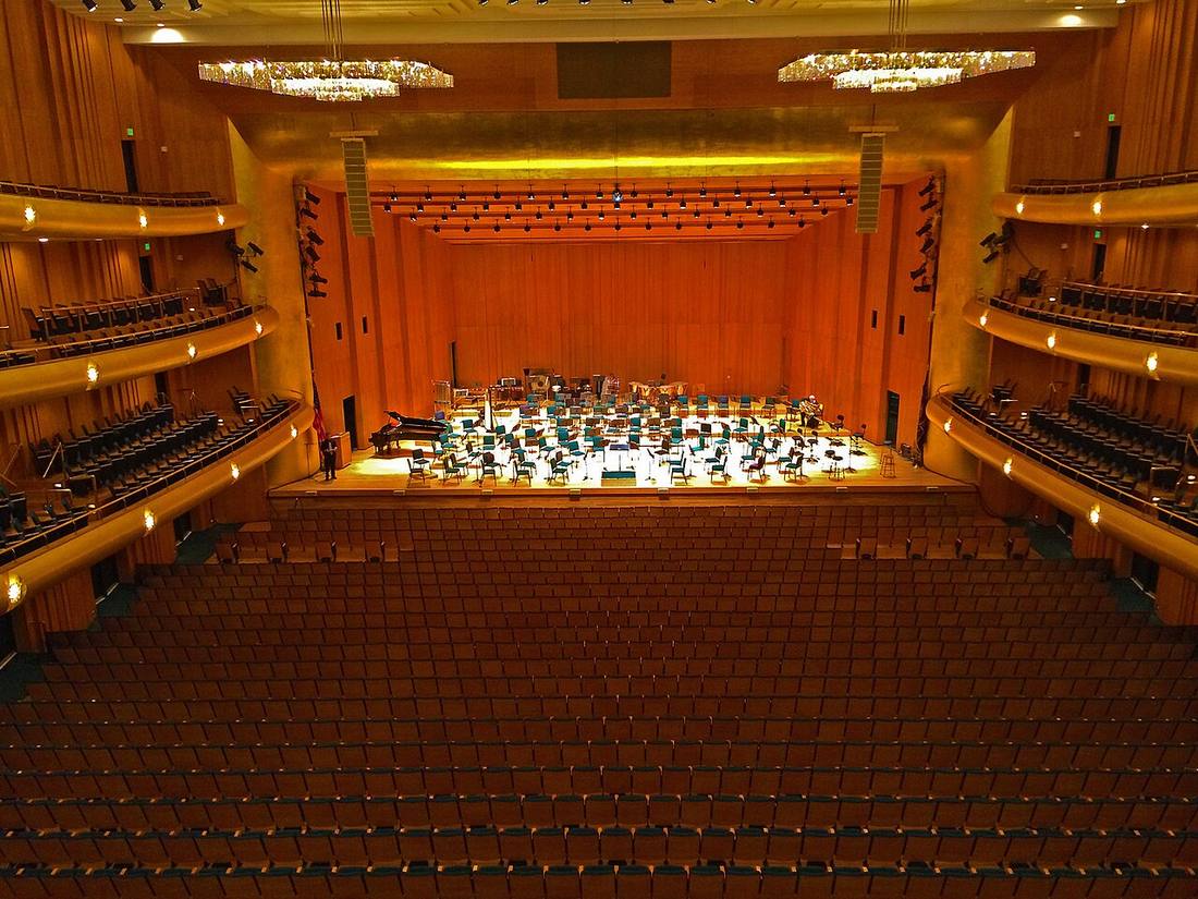 Abravanel Hall in Salt Lake City, Utah